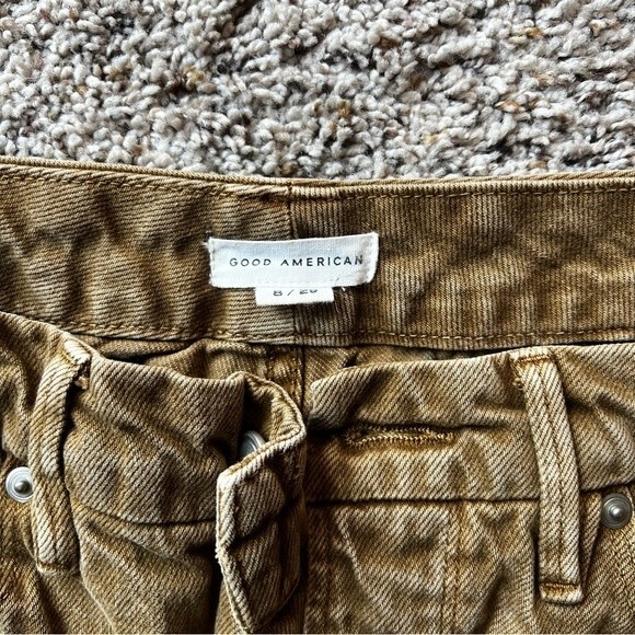 Good American 90’s Duster Straight Leg Jeans in Bronze01 Women’s 8/29 - Picture 4 of 5